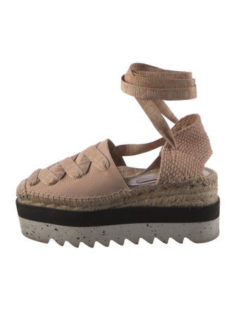 Stella McCartney Canvas Printed Espadrilles