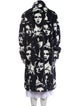Stella McCartney Printed Faux Fur Coat