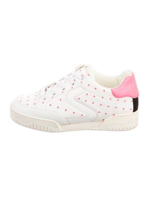 Stella McCartney Vegetarian Leather Lasercut Accents Sneakers