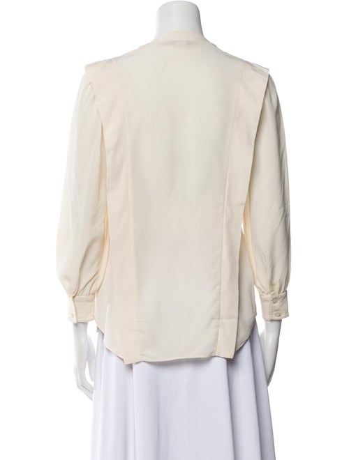 Stella McCartney Silk Crew Neck Blouse