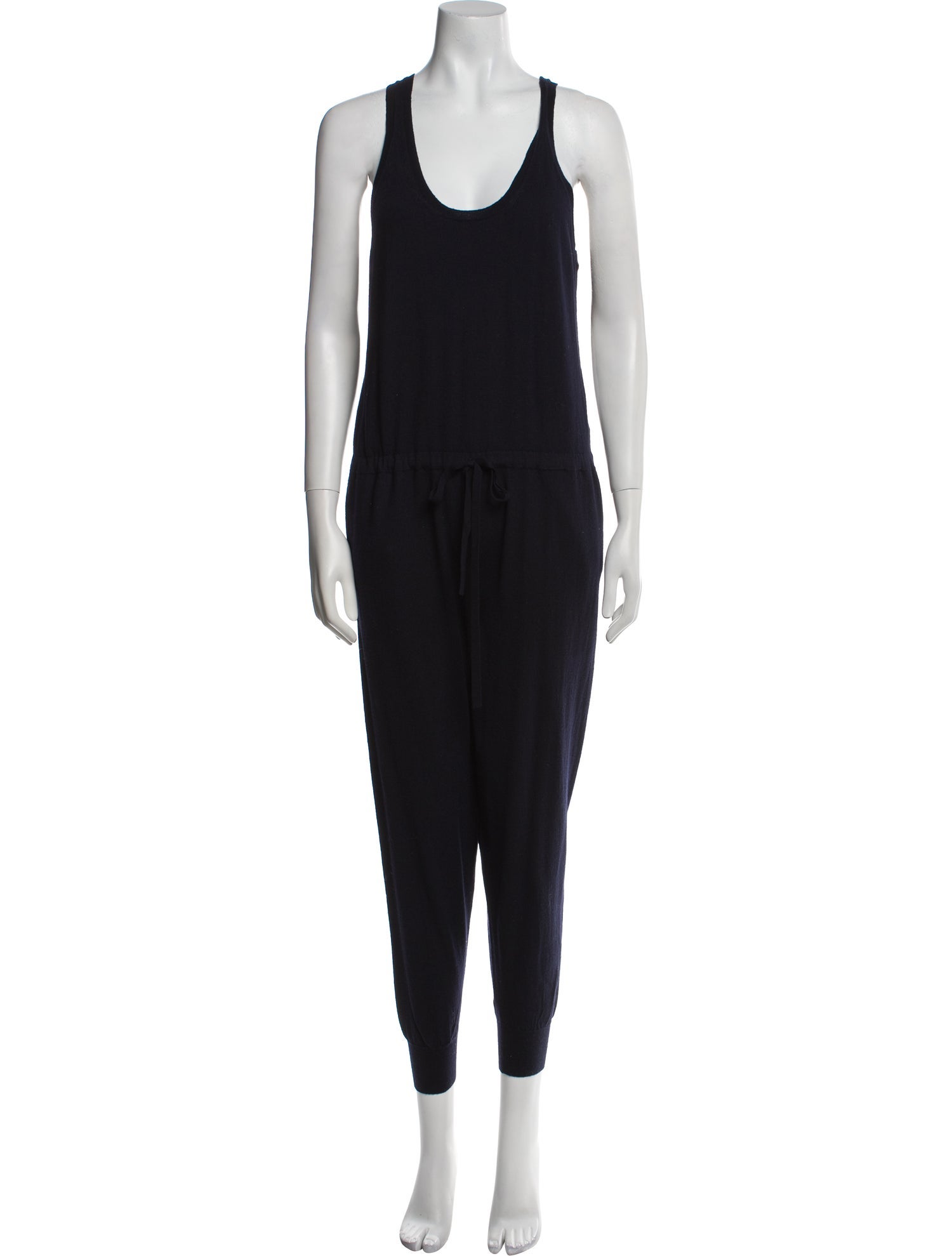 Stella McCartney Virgin Wool Scoop Neck Jumpsuit