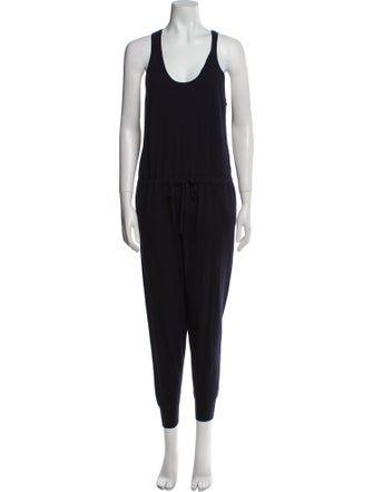 Stella McCartney Virgin Wool Scoop Neck Jumpsuit