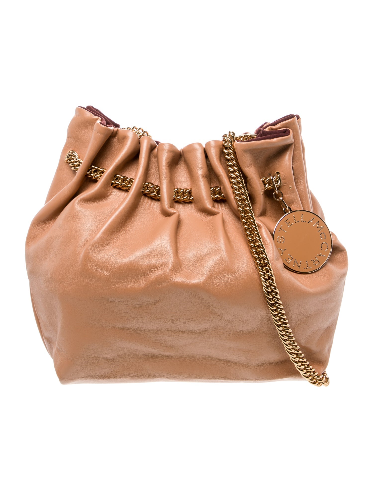 Stella McCartney Vegetarian Leather Bucket Bag