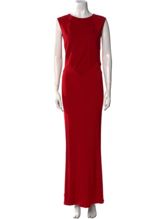 Stella McCartney Crew Neck Long Dress