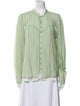Stella McCartney Long Sleeve Button-Up Top