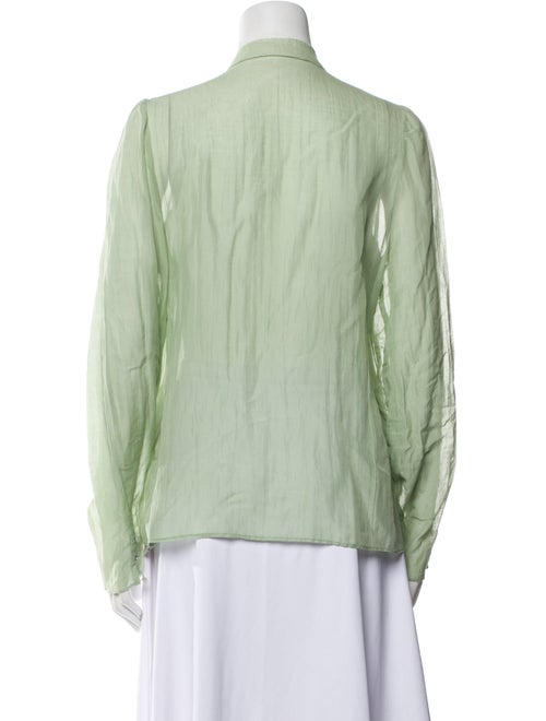 Stella McCartney Long Sleeve Button-Up Top