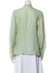 Stella McCartney Long Sleeve Button-Up Top