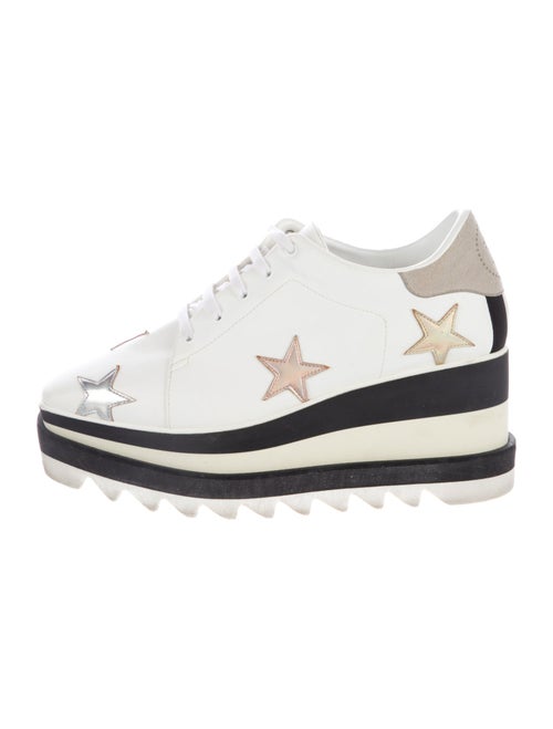 Stella McCartney Leather Printed Sneakers