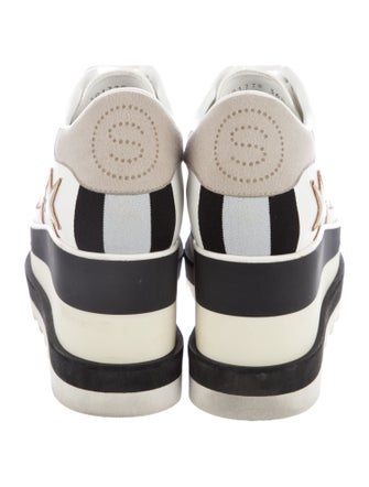 Stella McCartney Leather Printed Sneakers