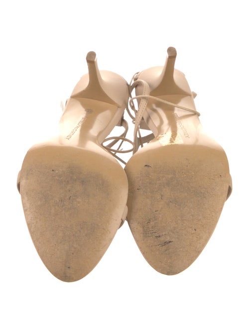 Stella McCartney Vegetarian Leather T-Strap Sandals