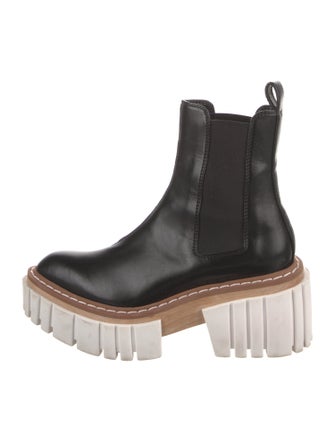 Stella McCartney Leather Chelsea Boots