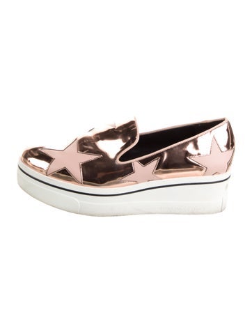 Stella McCartney Sneakers Patent Leather Printed Loafer IT 41 | 11