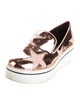 Stella McCartney Patent Leather Printed Loafer Sneakers