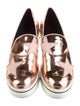 Stella McCartney Patent Leather Printed Loafer Sneakers