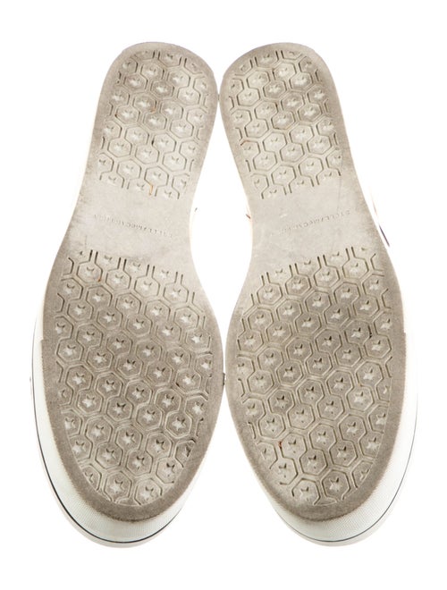 Stella McCartney Patent Leather Printed Loafer Sneakers