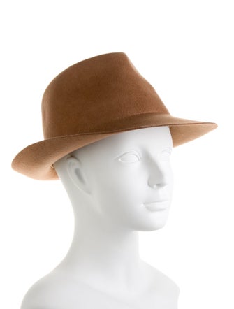 Stella McCartney Vegetarian Suede Fedora