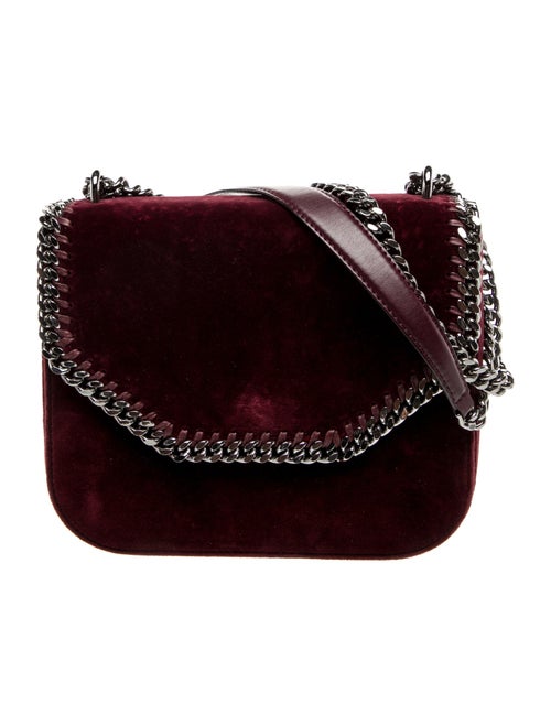 Stella McCartney Vegetarian Suede Shoulder Bag
