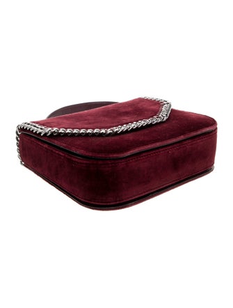 Stella McCartney Vegetarian Suede Shoulder Bag