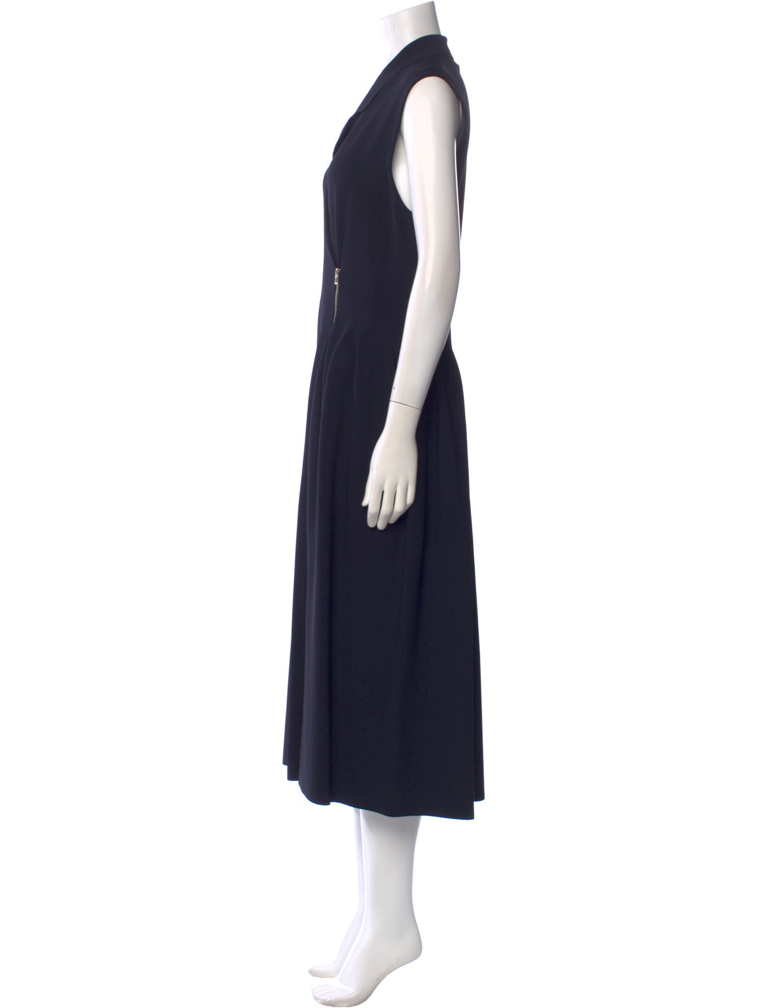 Stella McCartney V-Neck Midi Length Dress