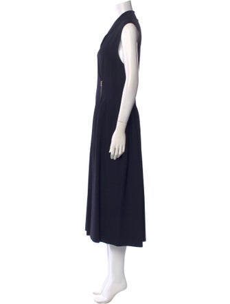 Stella McCartney V-Neck Midi Length Dress