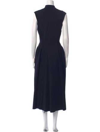 Stella McCartney V-Neck Midi Length Dress
