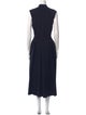 Stella McCartney V-Neck Midi Length Dress
