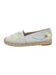 Stella McCartney Denim Embroidered Accent Espadrilles
