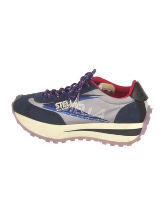 Stella McCartney Mesh Printed Athletic Sneakers