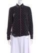 Stella McCartney Silk Printed Button-Up Top