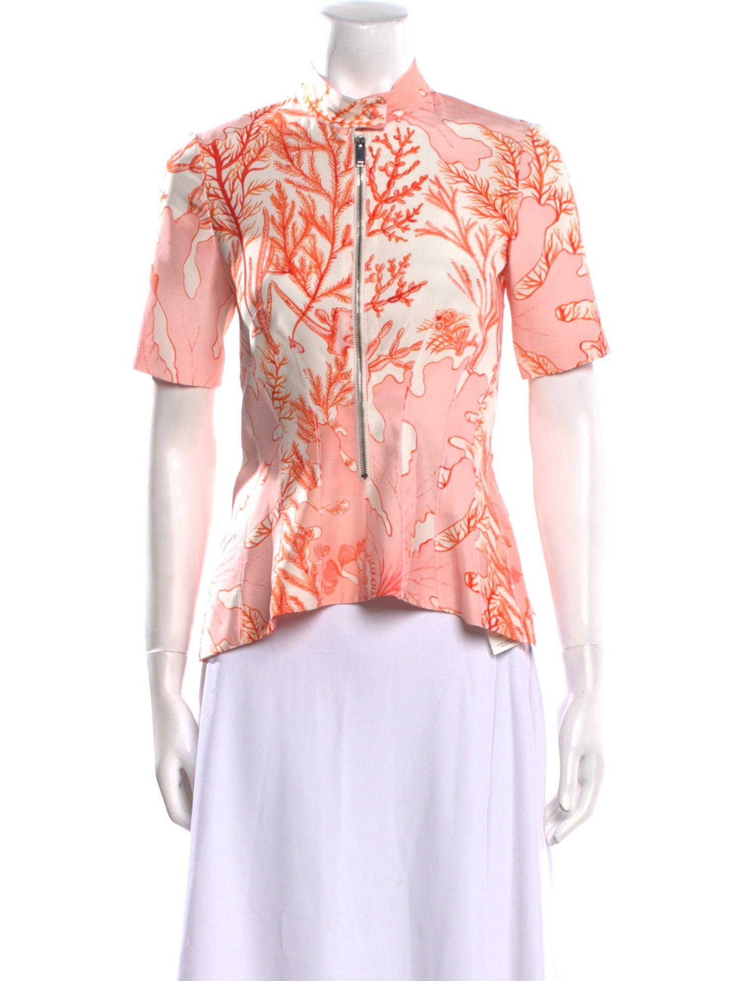 Stella McCartney Silk Floral Print Top