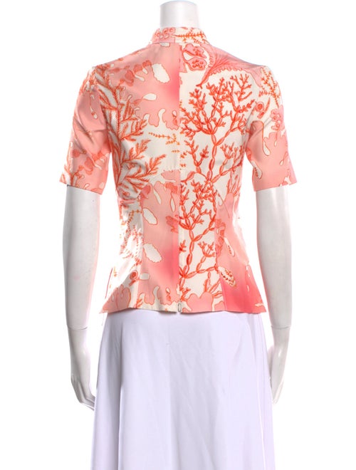Stella McCartney Silk Floral Print Top