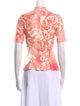 Stella McCartney Silk Floral Print Top