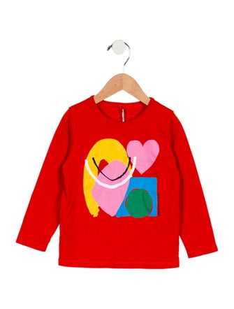 Stella McCartney Toddler Girls' Graphic Long Sleeve Shirt