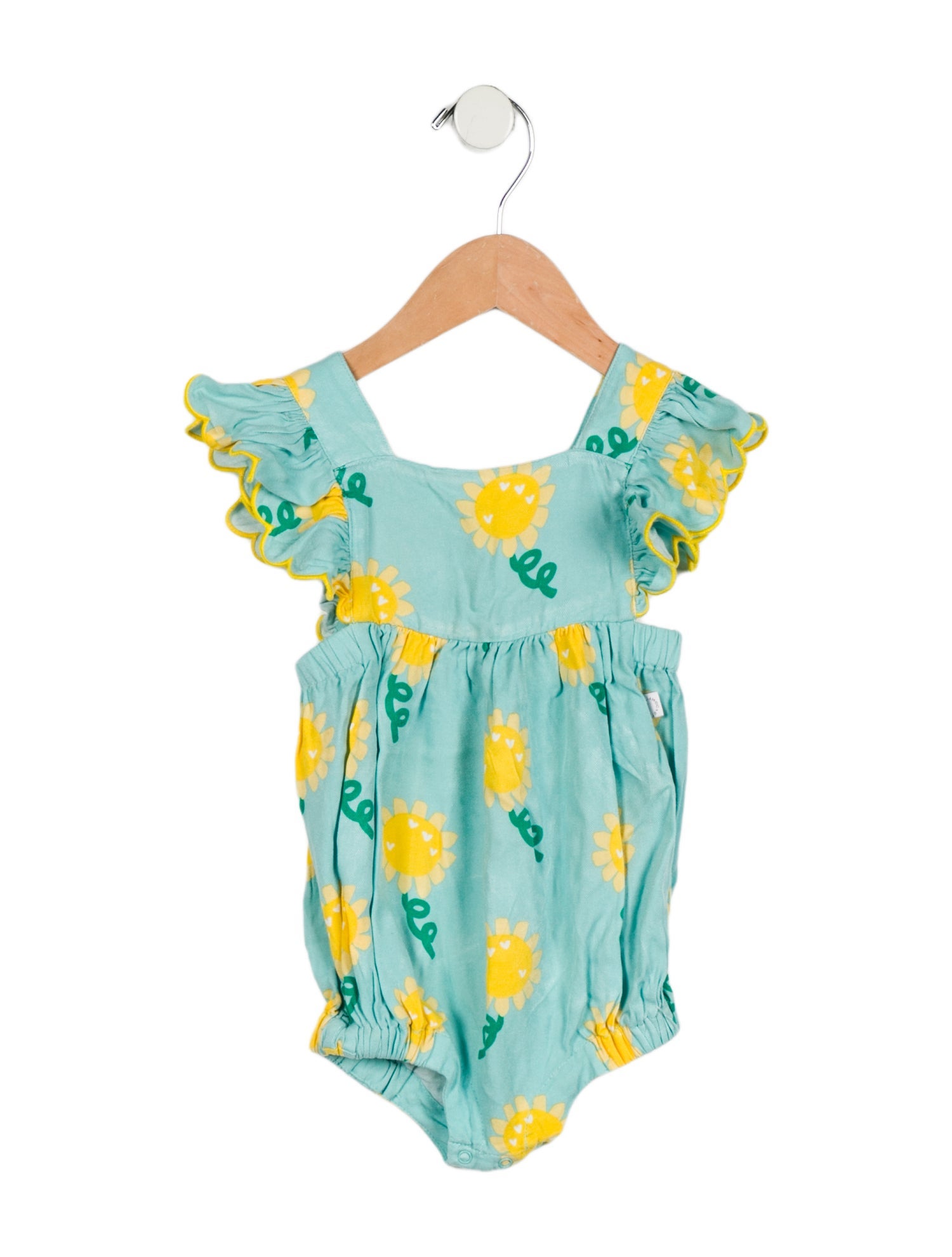 Stella McCartney Infant Girls' Patterned Sleeveless Romper