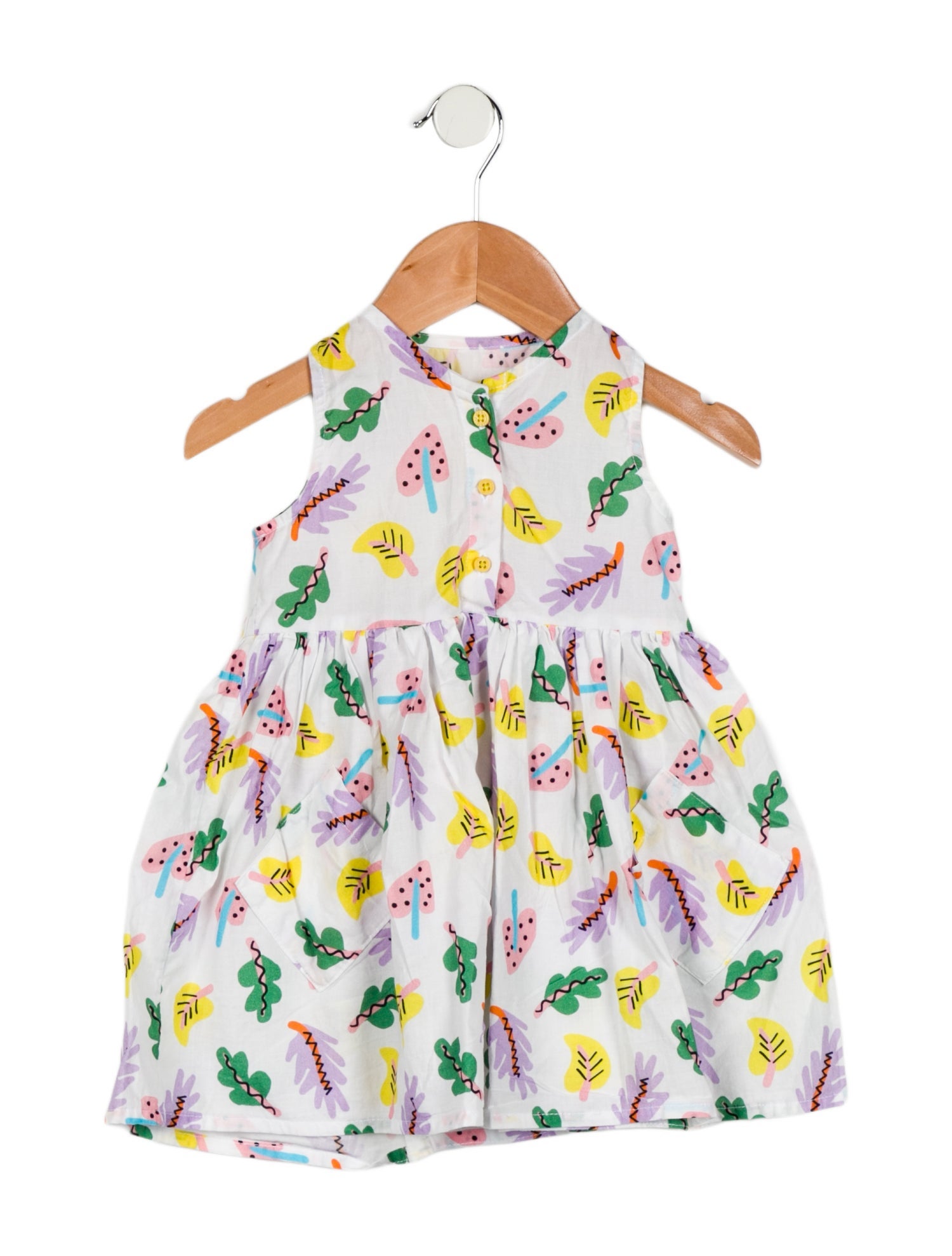 Stella McCartney Infant Girls' Patterned Sleeveless Dress