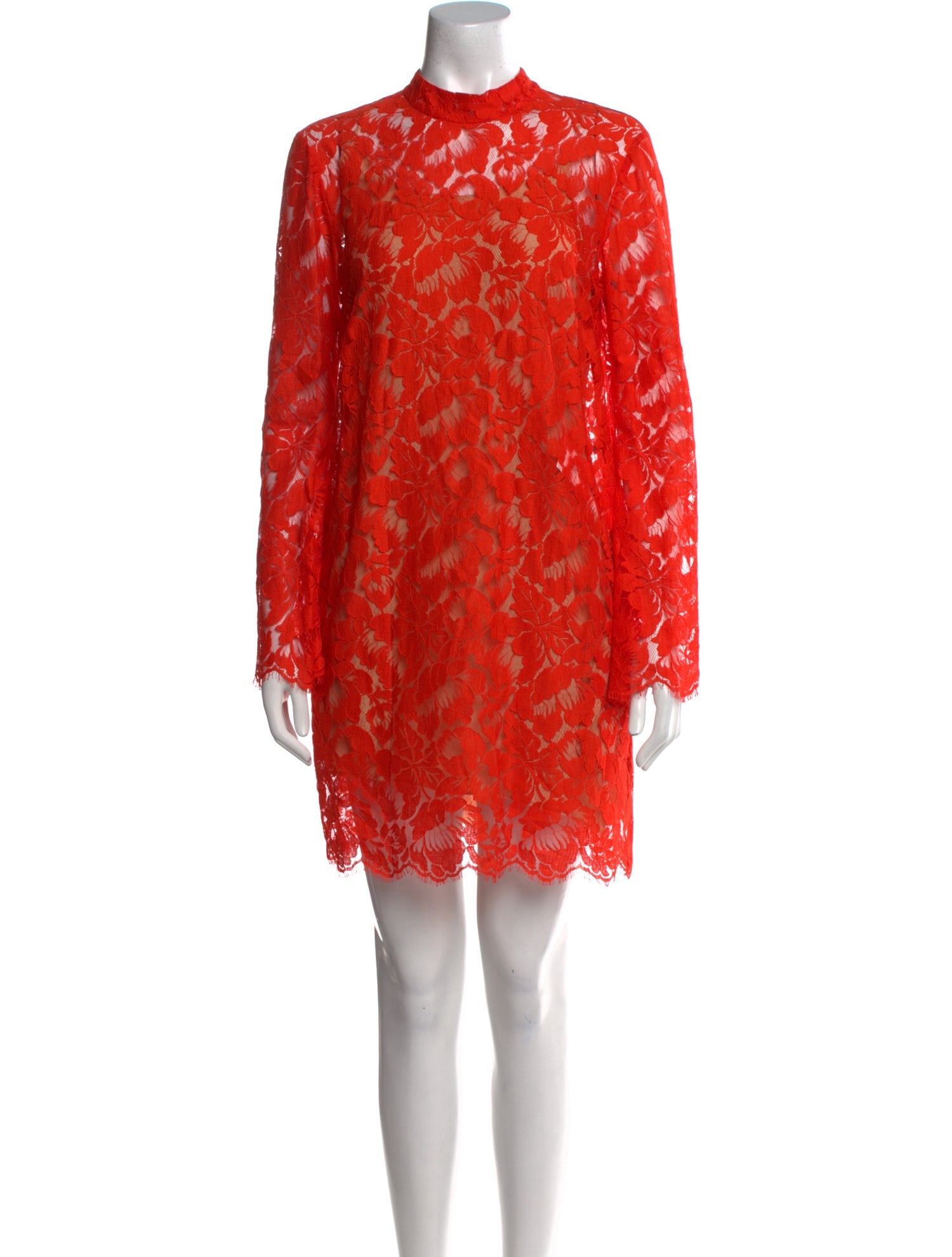 Stella McCartney Lace Pattern Mini Dress