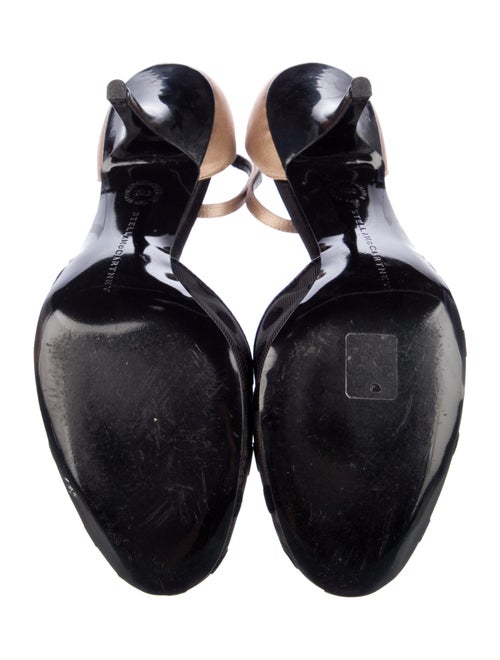 Stella McCartney Satin Printed D'Orsay Pumps