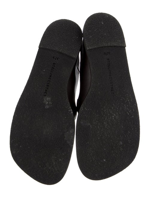 Stella McCartney Vegan Leather Chain-Link Accents Loafers