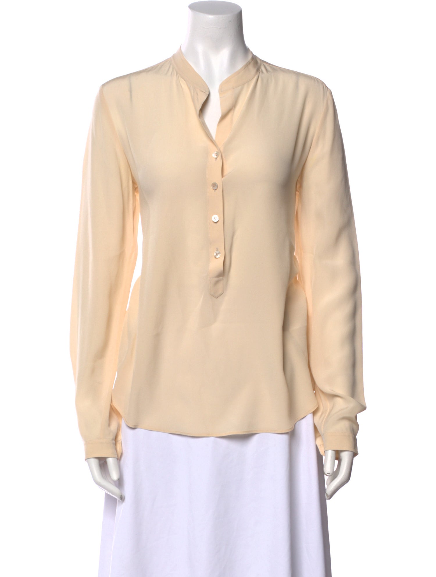 Stella McCartney Silk V-Neck Blouse