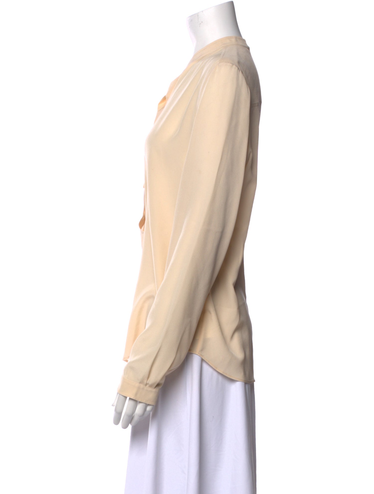 Stella McCartney Silk V-Neck Blouse