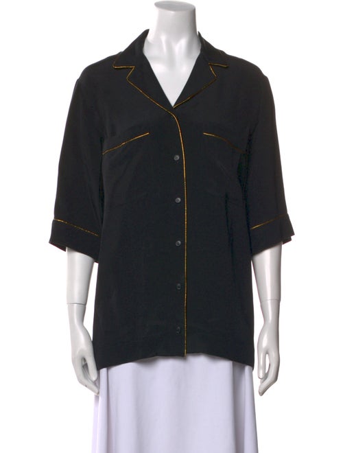 Stella McCartney Three-Quarter Sleeve Button-Up Top
