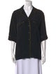 Stella McCartney Three-Quarter Sleeve Button-Up Top