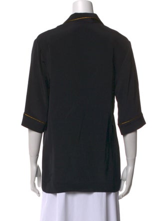 Stella McCartney Three-Quarter Sleeve Button-Up Top