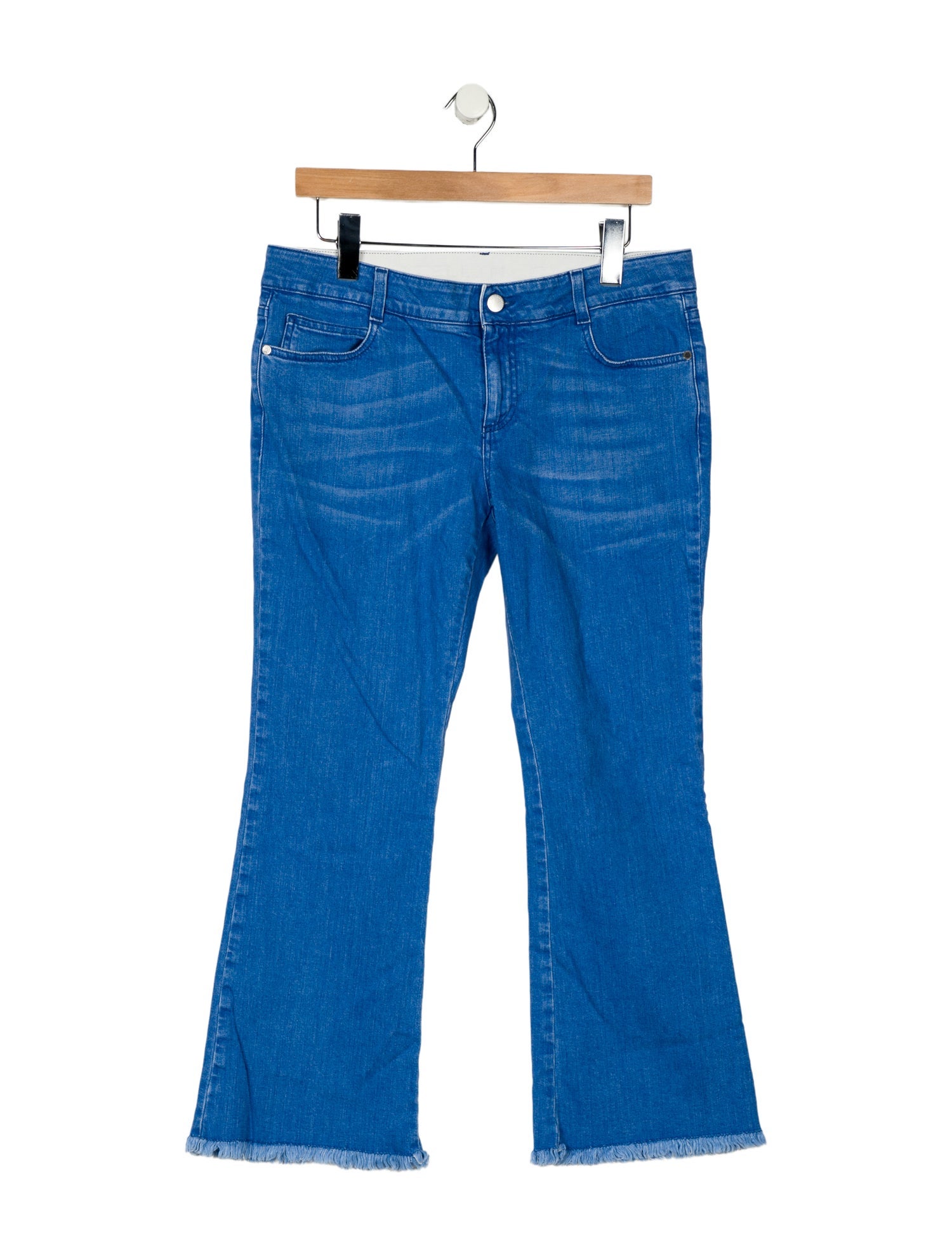 Stella McCartney Mid-Rise Wide Leg Jeans