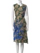 Stella McCartney Floral Print Midi Length Dress