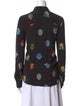 Stella McCartney Silk Printed Button-Up Top
