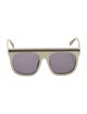 Stella McCartney Chain-Link Accent Wayfarer Sunglasses
