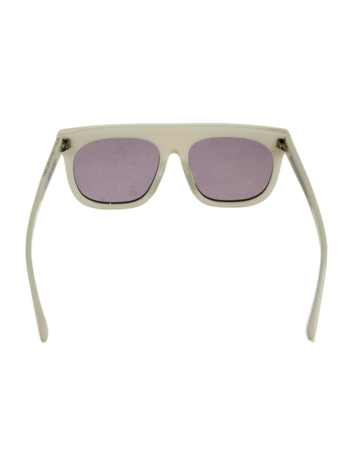 Stella McCartney Chain-Link Accent Wayfarer Sunglasses