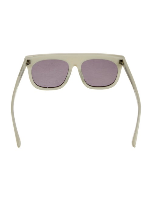 Stella McCartney Chain-Link Accent Wayfarer Sunglasses