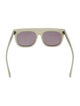 Stella McCartney Chain-Link Accent Wayfarer Sunglasses